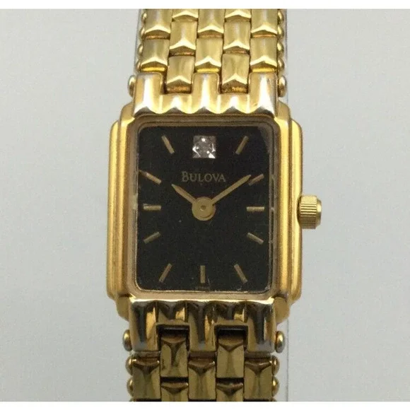 Bulova | Accessories | Vintage Bulova Tank Watch Women 7mm  display picture 1